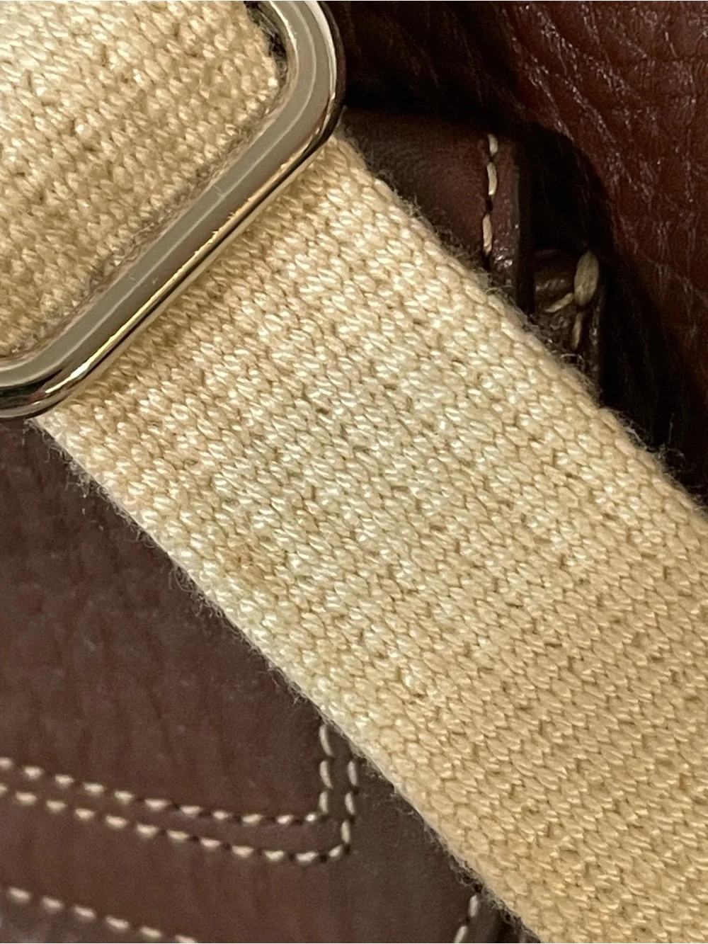 Coach Hamilton Pebbled Leather Crossbody in Brown